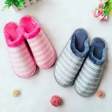 Winter men and women couples warm home plush candy color solid color EVA foam bottom cotton slippers manufacturers wholesale — feature 14