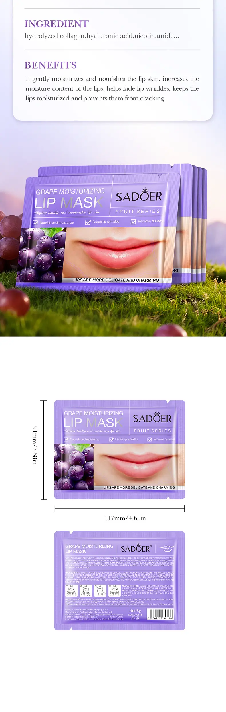 Lip Mask Sadoer Anti-Cracking Moisturizing Autumn Winter — feature 10