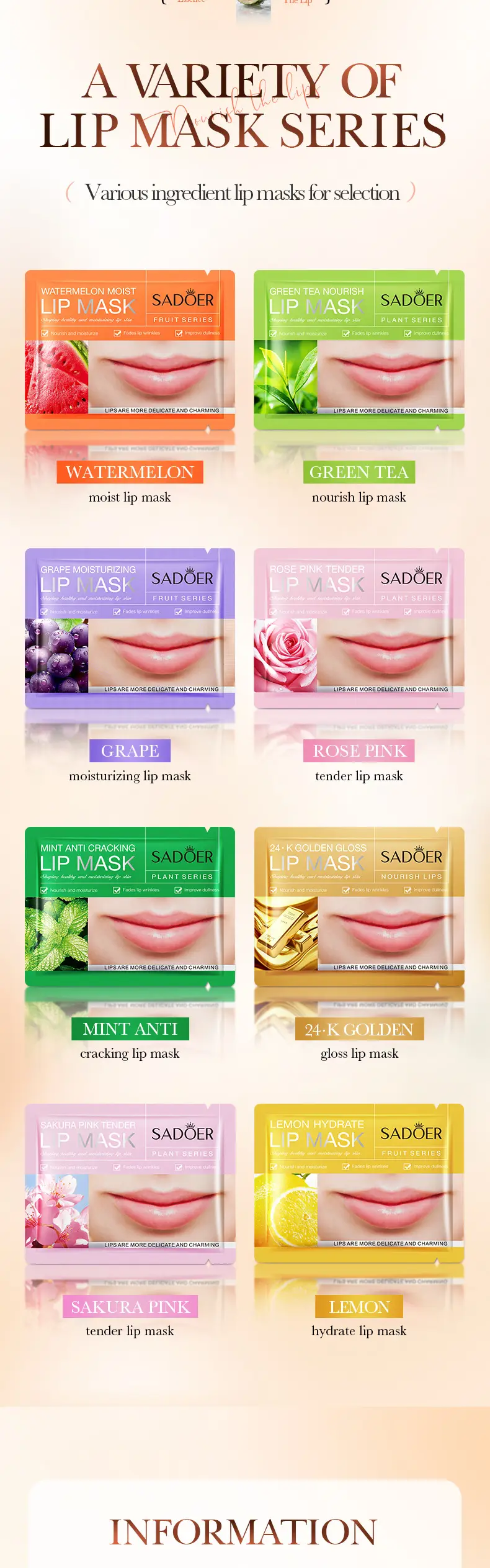 Lip Mask Sadoer Anti-Cracking Moisturizing Autumn Winter — feature 29