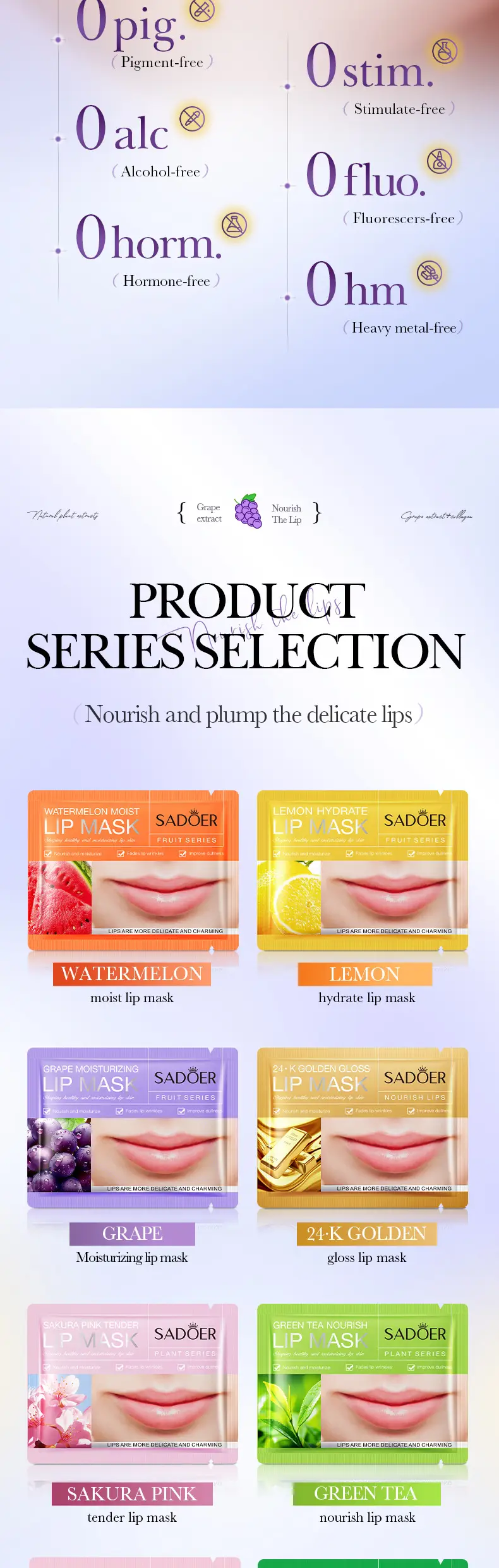 Lip Mask Sadoer Anti-Cracking Moisturizing Autumn Winter — feature 8