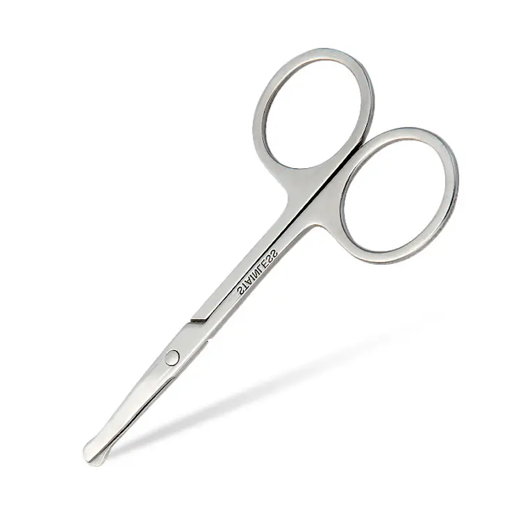 Stainless Steel Nose Hair Scissors for Beauty Use - Image 7