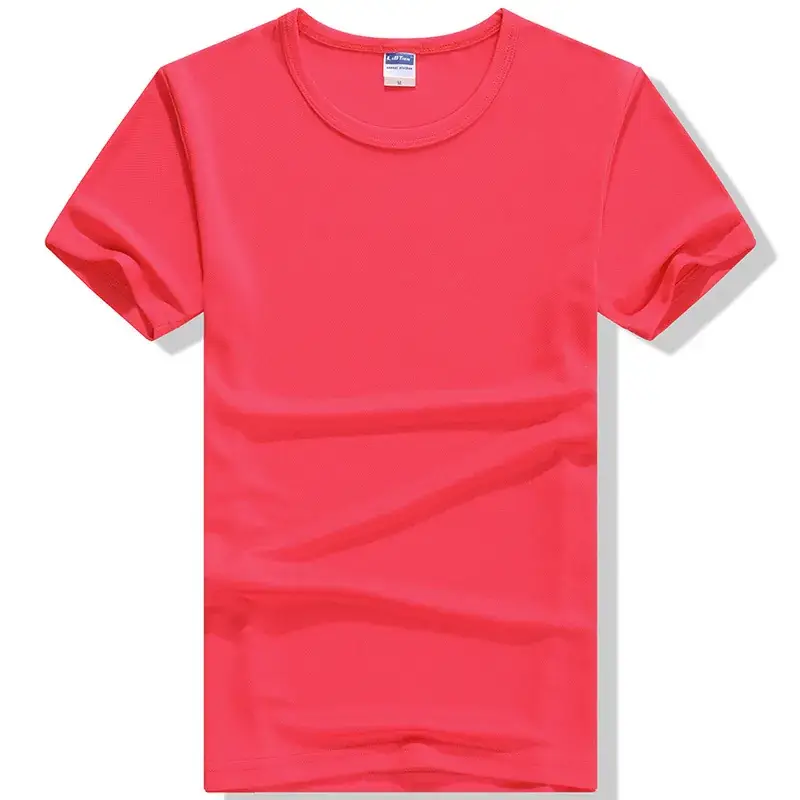 Men's Green Round Neck T-Shirt Quick Dry