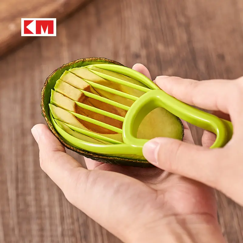 Green Avocado Corer Knife for Fruit Cutting