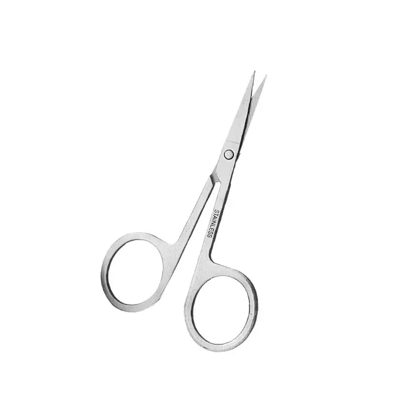 Stainless Steel Pointed Eyebrow & Nose Hair Scissors