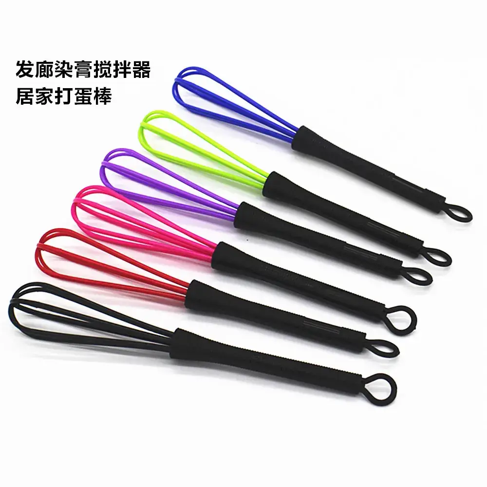 Hair Coloring Cream Color Mixer Egg Beater Purple