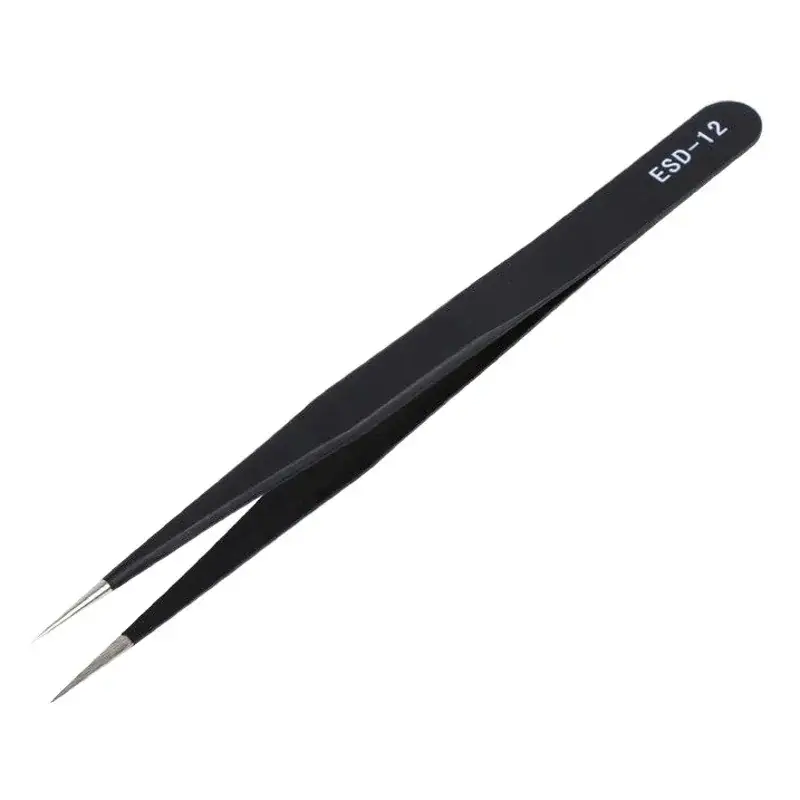 Stainless Steel Precision Tweezers Non Magnetic Swiss Grafting