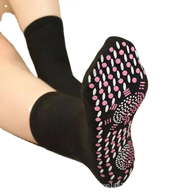 Tomalin Self-Heating Warm Socks Black Red White