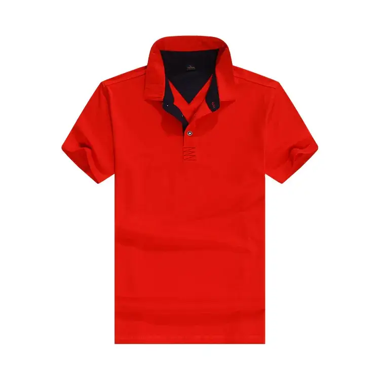 Men's Odale Cotton Polo Shirt 40oz Multi Color - Image 3