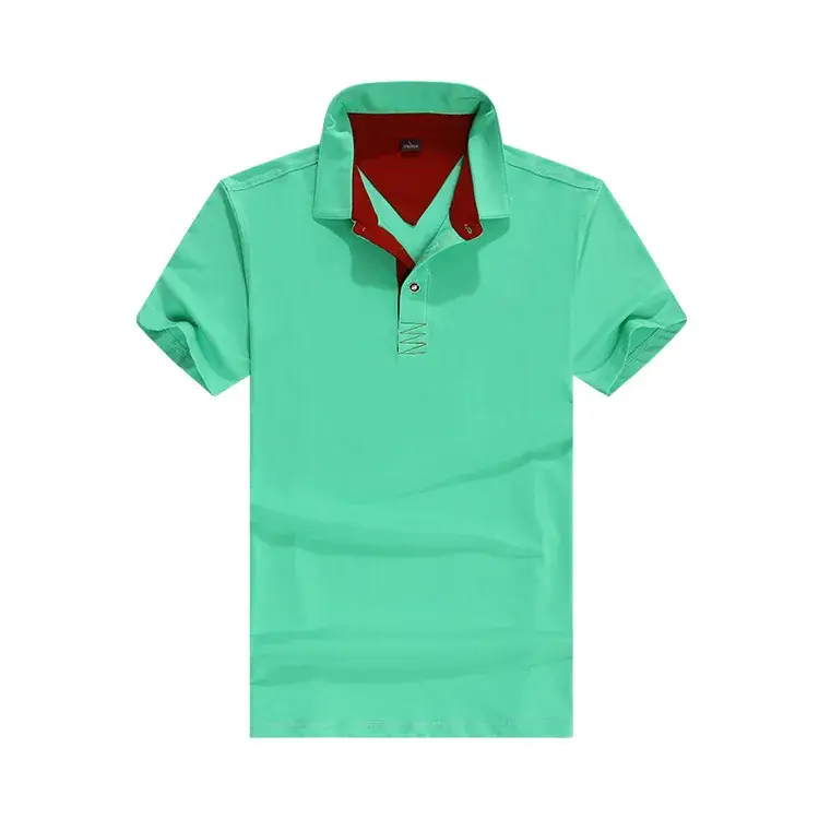 Men's Odale Cotton Polo Shirt 40oz Multi Color - Image 4