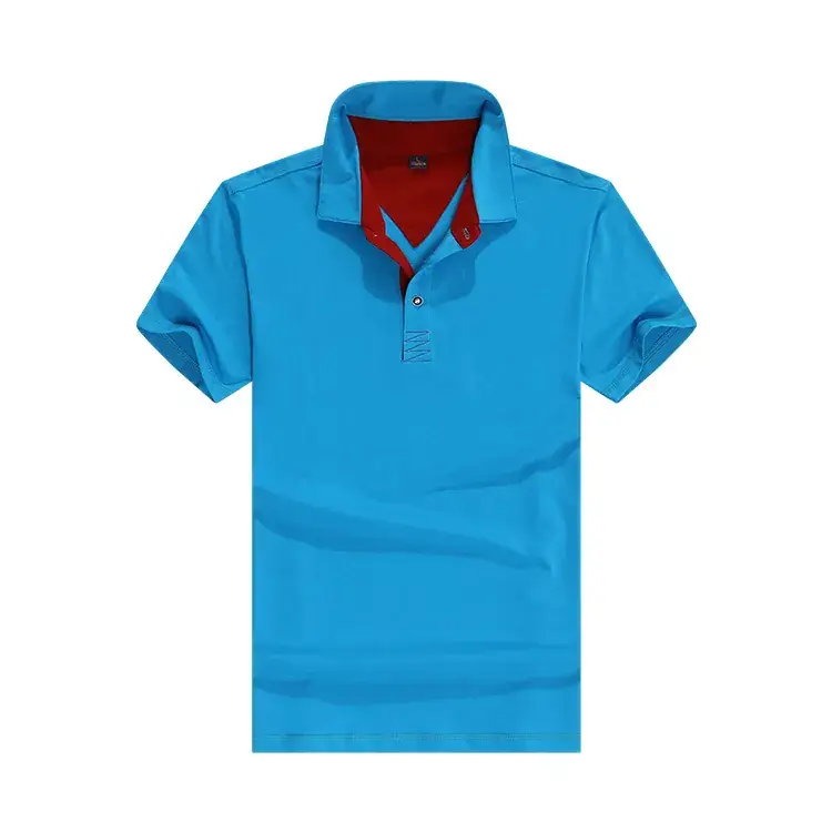 Men's Odale Cotton Polo Shirt 40oz Multi Color - Image 6