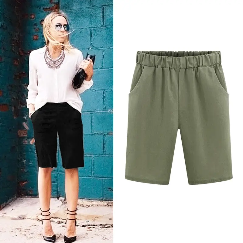 Plus Size Harem Pants Women Summer Loose Fit - Image 4