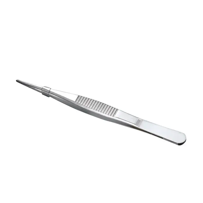 304 Stainless Steel Anatomical Tweezers 18cm - Image 24