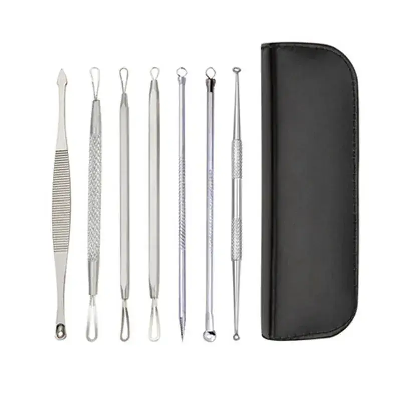 Factory Wholesale Rose Gold Acne Needles 4Pc Set