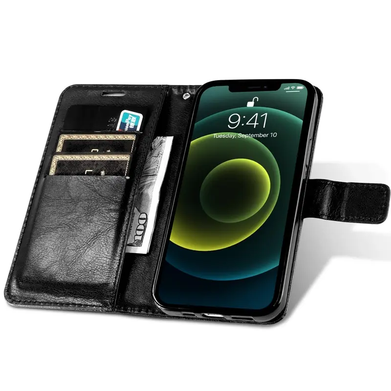 Blue Leather Phone Case for iPhone 16 Classic - Image 11