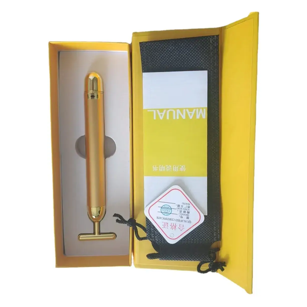 24k Gold Electric Facial Beauty Stick