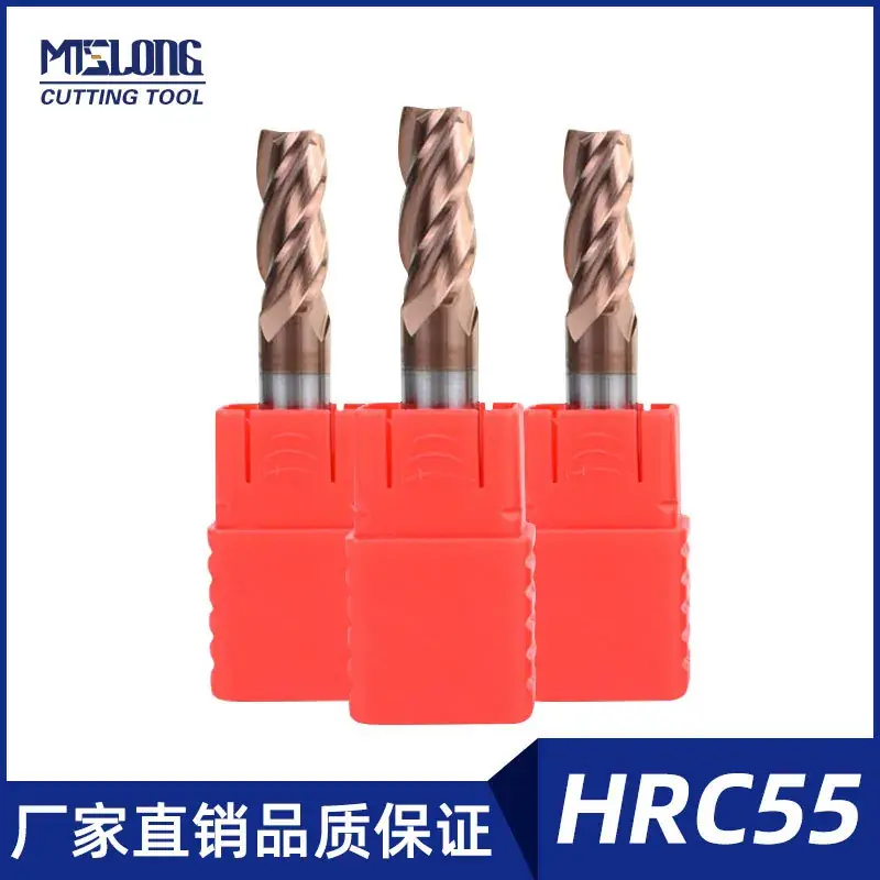 55° Tungsten Steel CNC Milling Cutter 4-Blade