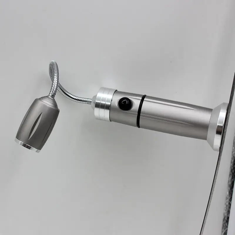 Rechargeable Magnet Rotating Flashlight with Zoom & Magnet - Image 2