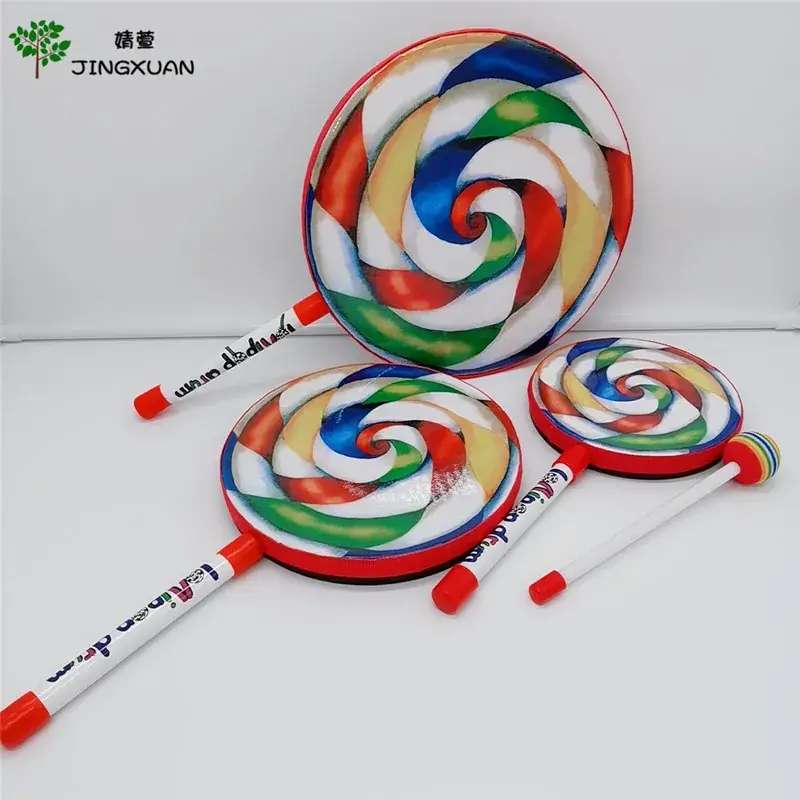 Orff Lollipop Drum for Kids Dance & Teaching