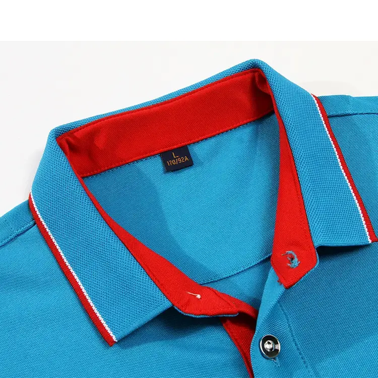 USPIN Navy Polo Shirt Short Sleeve Business Casual - Image 15