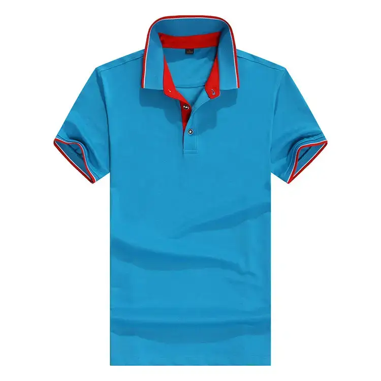 USPIN Navy Polo Shirt Short Sleeve Business Casual - Image 17
