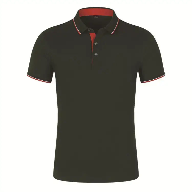 USPIN Navy Polo Shirt Short Sleeve Business Casual - Image 10