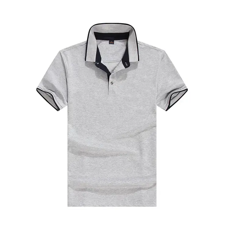 USPIN Navy Polo Shirt Short Sleeve Business Casual - Image 9