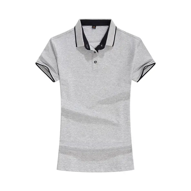 Men Yellow Cotton Polo Shirt with Black Trim - Image 9