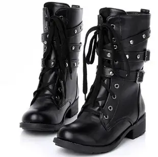 Short Boots Women's Single Boots British Style Shoes 2024 New Spring Autumn Summer Thin Thick-Soled Motorcycle Boots Ins Trbottom - Image 2
