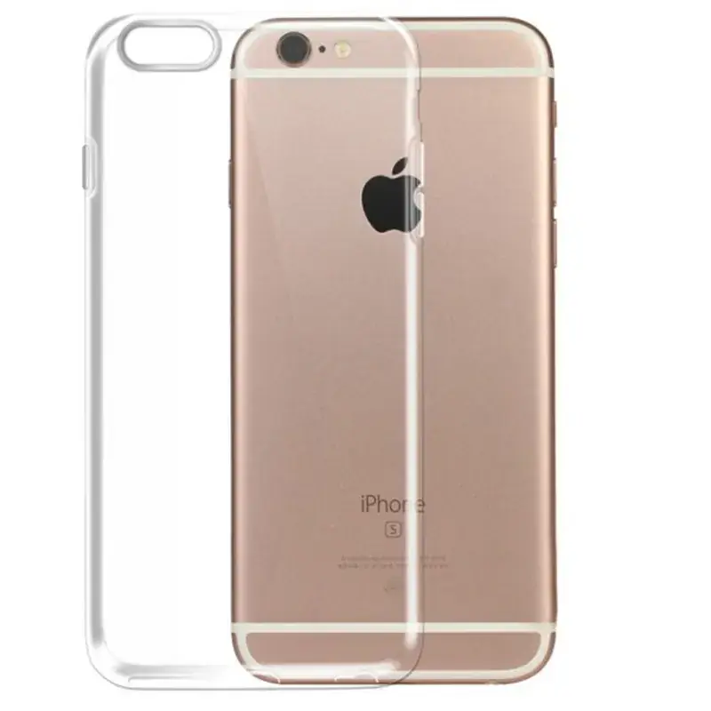 Apple iPhone 7 Plus Clear Silicone Anti-Fall Sleeve - Image 5