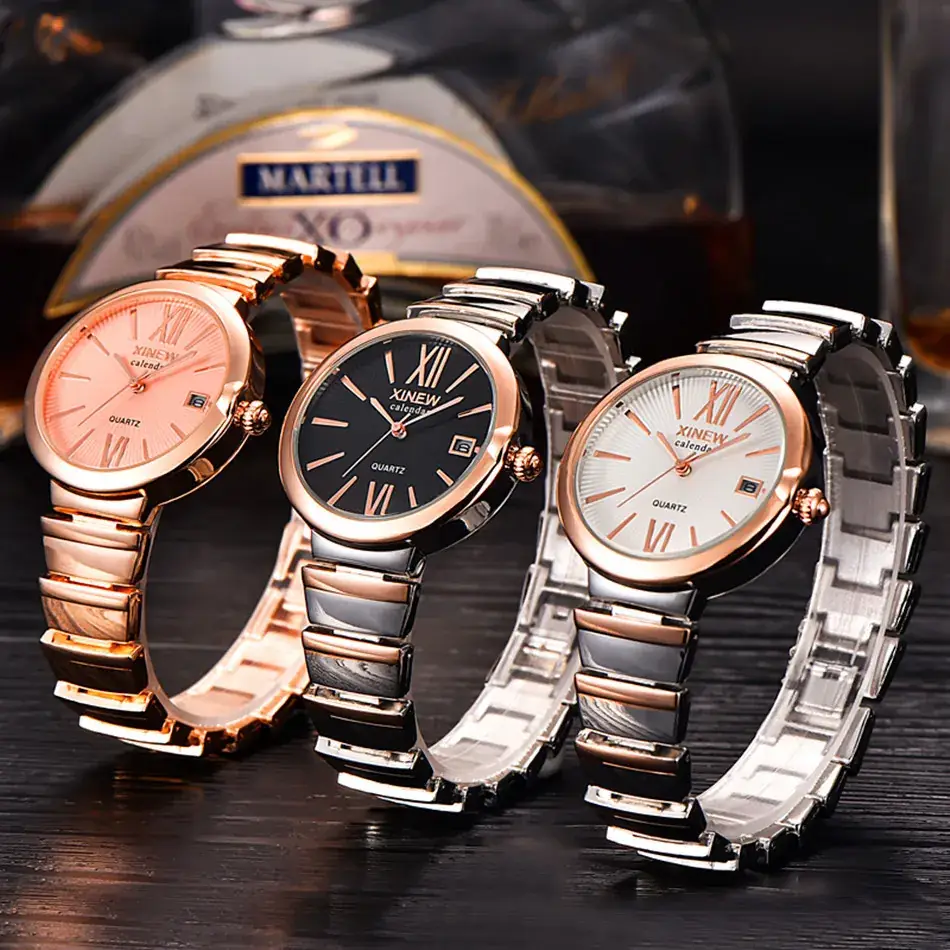 Women's Multi Color Quartz Watches Set of 3