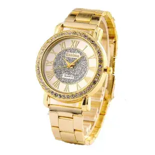 Women Silver Alloy Bracelet Watch Compact Dial — feature 2