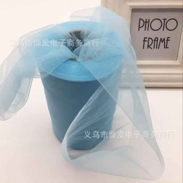 6 Inch Nylon American Mesh Roll Yarn for Wedding Decor - Image 30