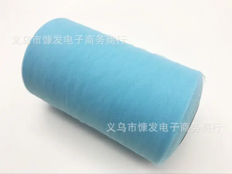 6 Inch Nylon American Mesh Roll Yarn for Wedding Decor - Image 2