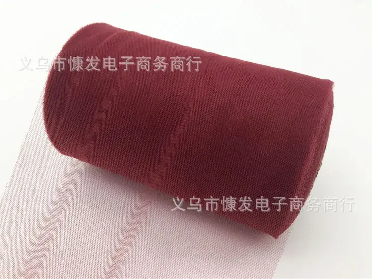 6 Inch Nylon American Mesh Roll Yarn for Wedding Decor - Image 20