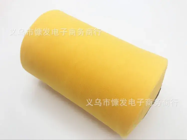 6 Inch Nylon American Mesh Roll Yarn for Wedding Decor - Image 3