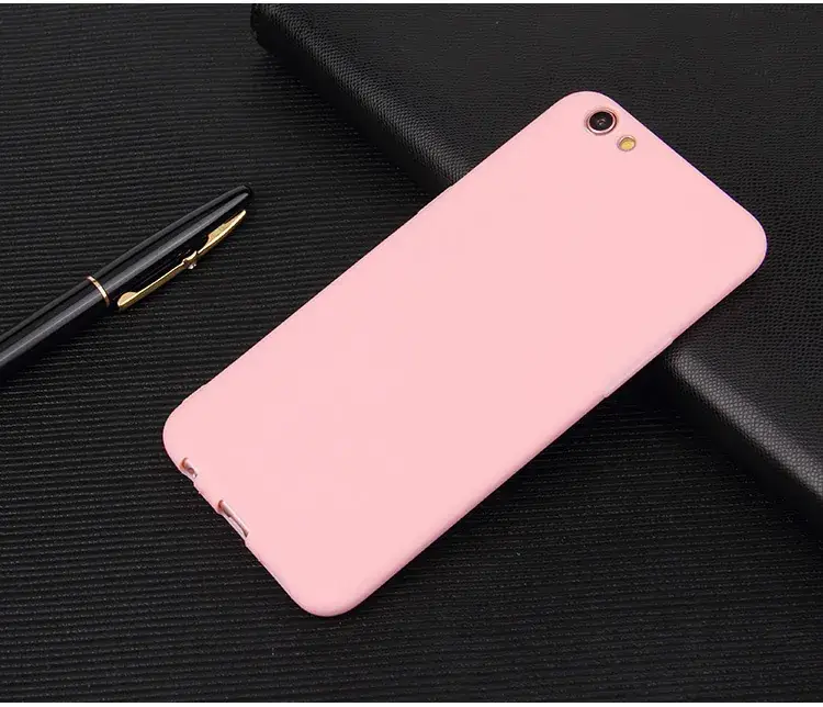 Frosted TPU Silicone Phone Case Black Reno2Z — feature 13