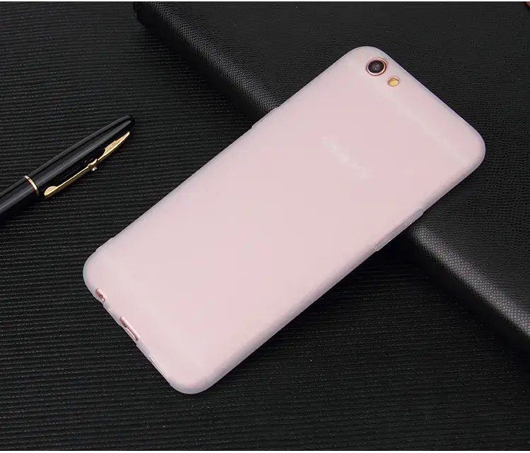 Frosted TPU Silicone Phone Case Black Reno2Z — feature 15