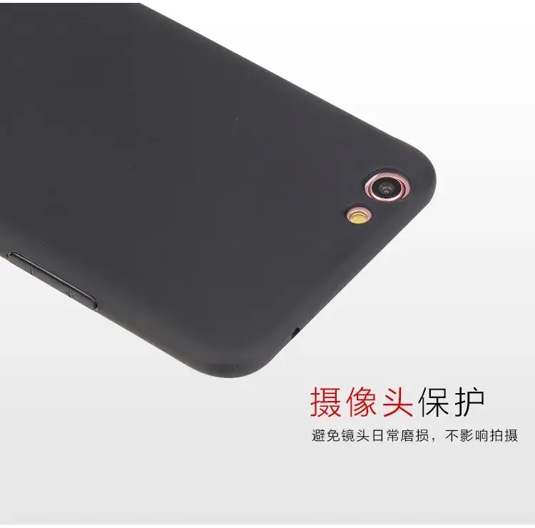 Frosted TPU Silicone Phone Case Black Reno2Z — feature 3