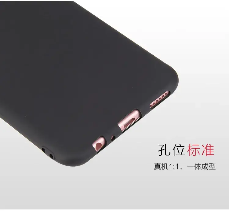 Frosted TPU Silicone Phone Case Black Reno2Z — feature 6