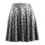 Women's Digital Print Fish Scale Skirt Autumn New