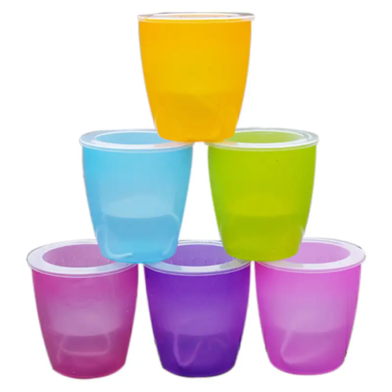 Plastic Flower Pots with Automatic Watering and Water Absorption, Resin Hydroponic Pots for Succulents, Green Plants, Potted Flowers, and Green Radish Plants, Lazy Flower Pots