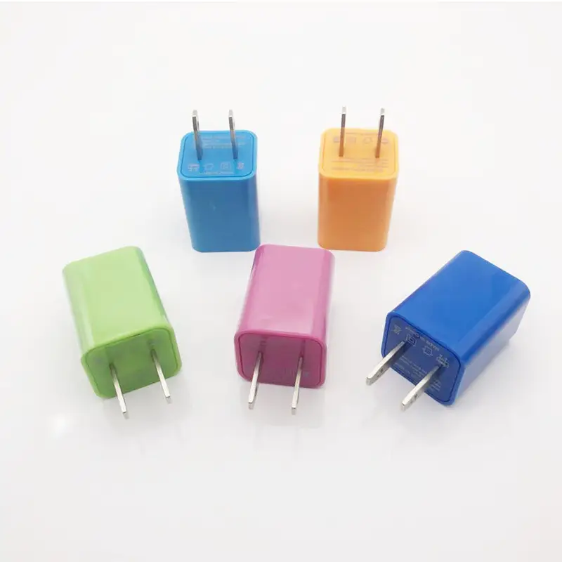 Double USB Charger for Apple Android 1A US Gauge
