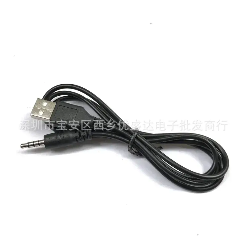 USB 3.5mm Earphone Port Charging Cable 1m Mini