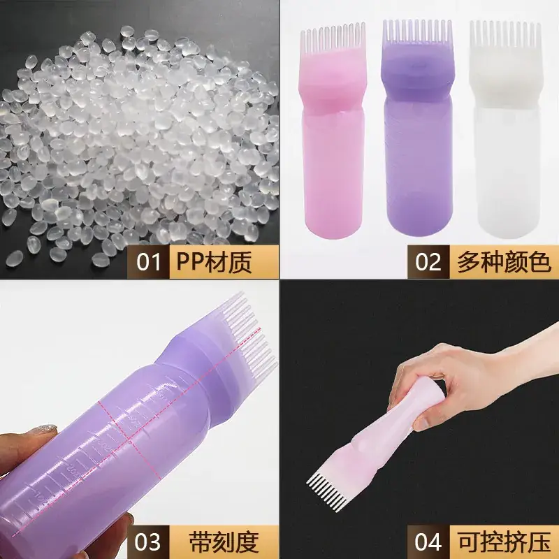 Launder Bottle with Scale & Hot Dye Cap