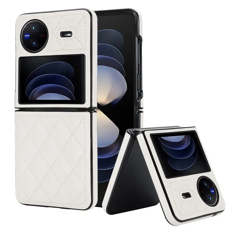 Vivo Xflip Folding Leather Case with Camera Port - Image 2