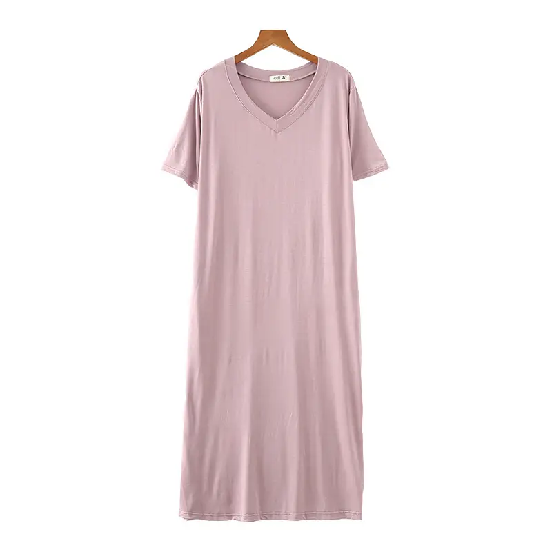 Black Korean Style V Neck Cotton Dress Large - Image 11