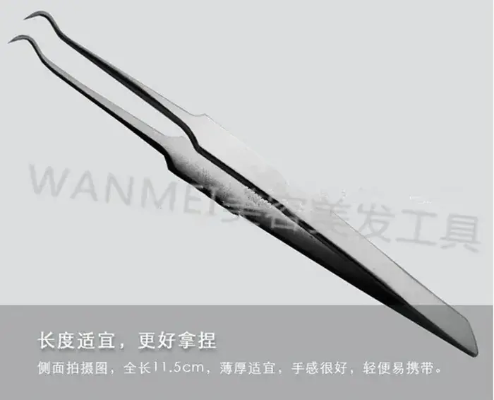 Stainless Steel Acne Clip Tweezers Blackhead Squeezer — feature 4