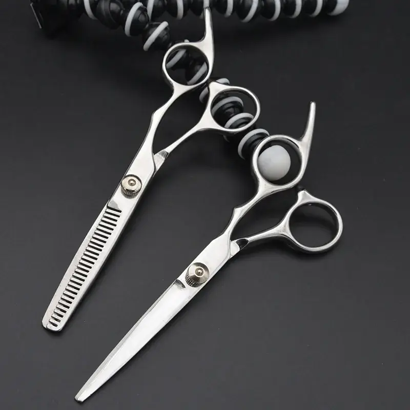 Hairdressing Scissors for Thinning Bangs and Professional Use — feature 1