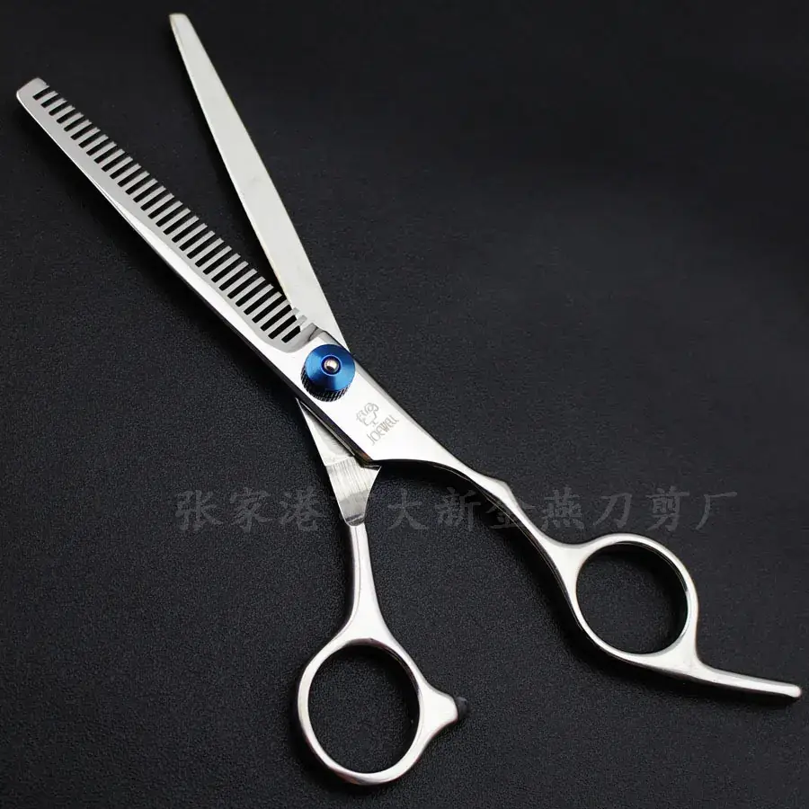 7.0 Inch Pet Hair Scissors Set for Straight & Curved Cutting - Image 3