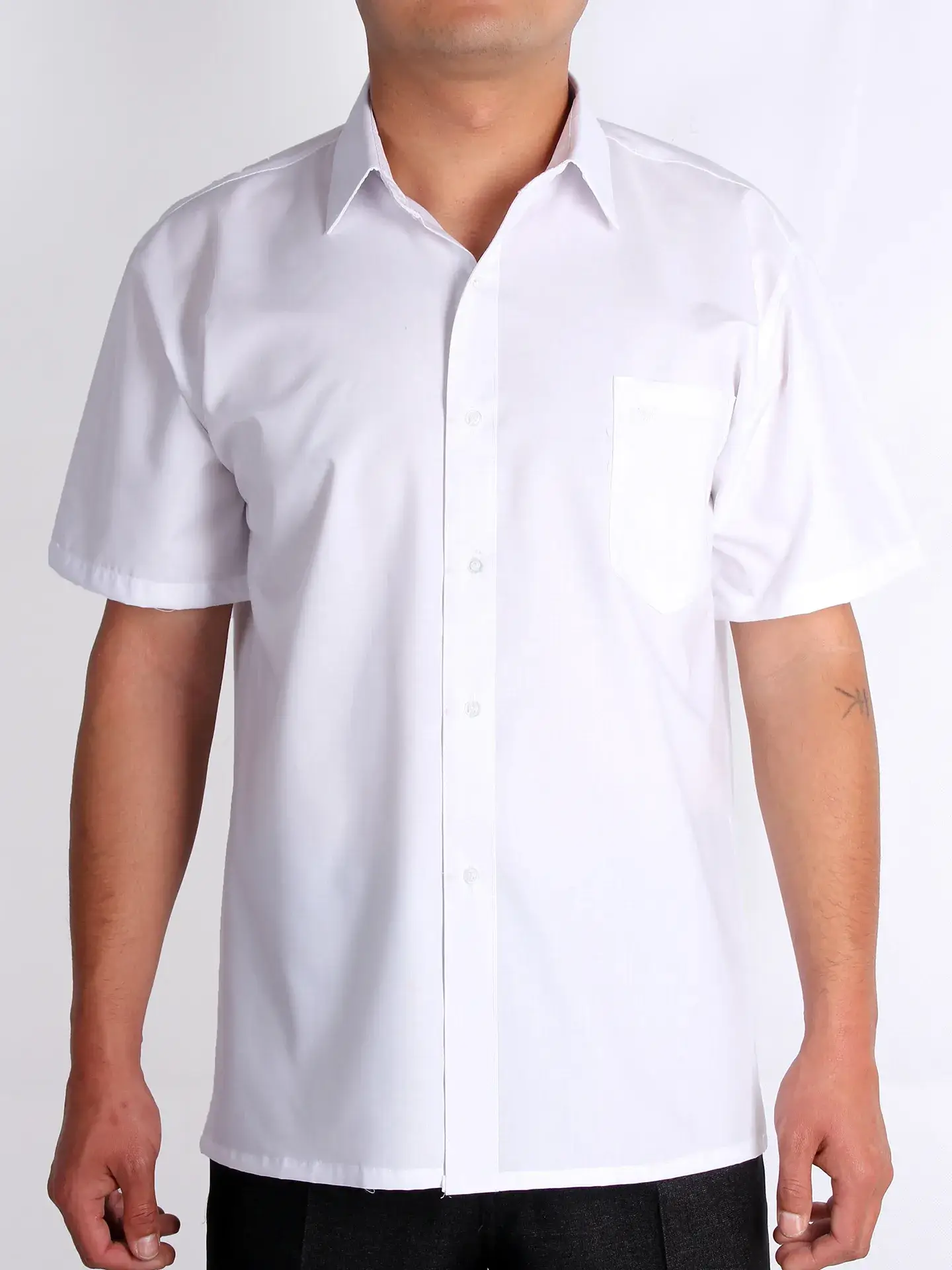 Summer Thin Middle-aged Men Long Sleeve Shirt Loose Elderly Men - Image 24